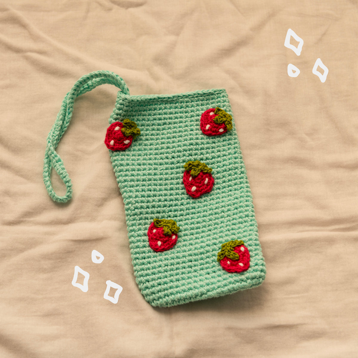 Crochet Phone Bag | Mini Sling for Phone and Essentials
