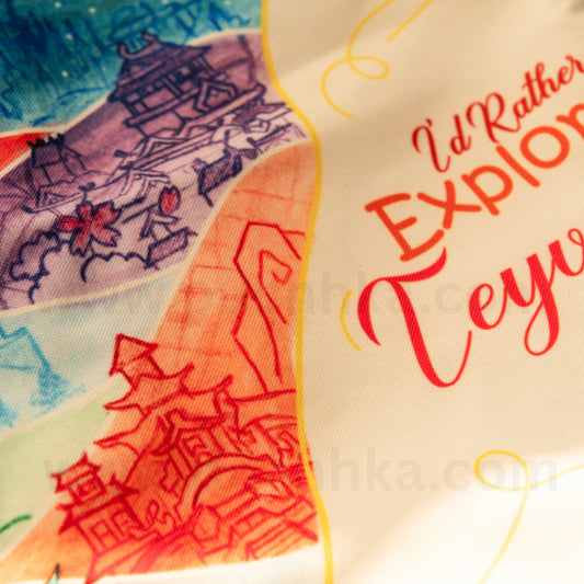 Explore Teyvat Daily Companion Tote Bag