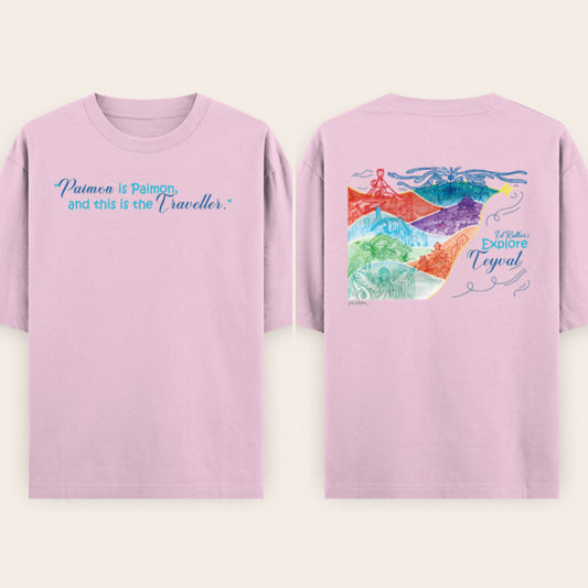 Explore Teyvat Unisex Oversized T-Shirt