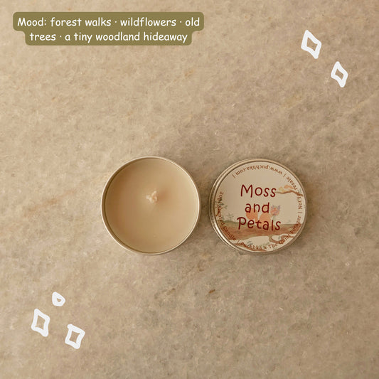 Moss and Petals Mini Candle 20g