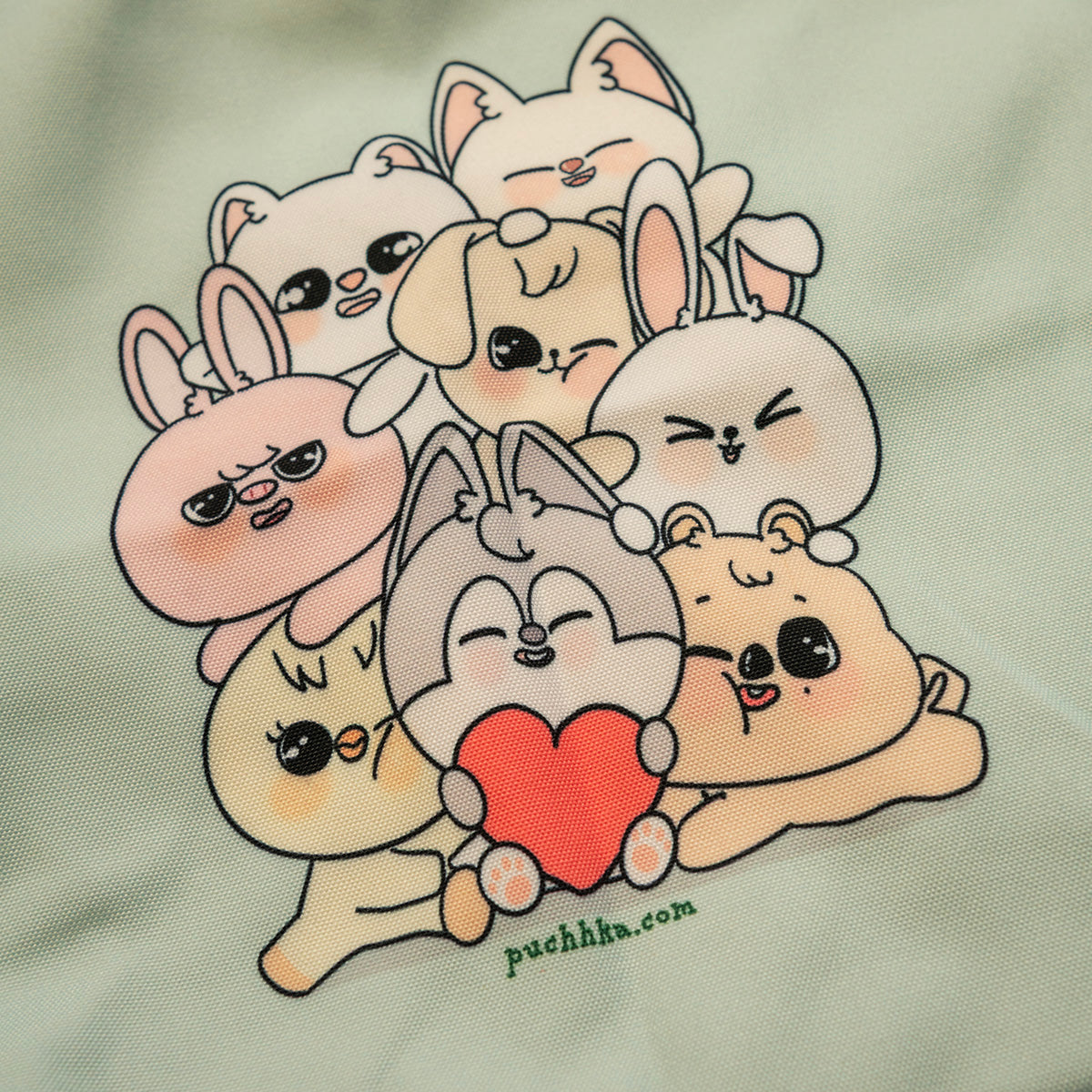 SKZoo Hug Canvas Story Tote Bag image 3