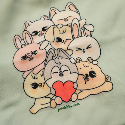 SKZoo Hug Canvas Story Tote Bag image 3