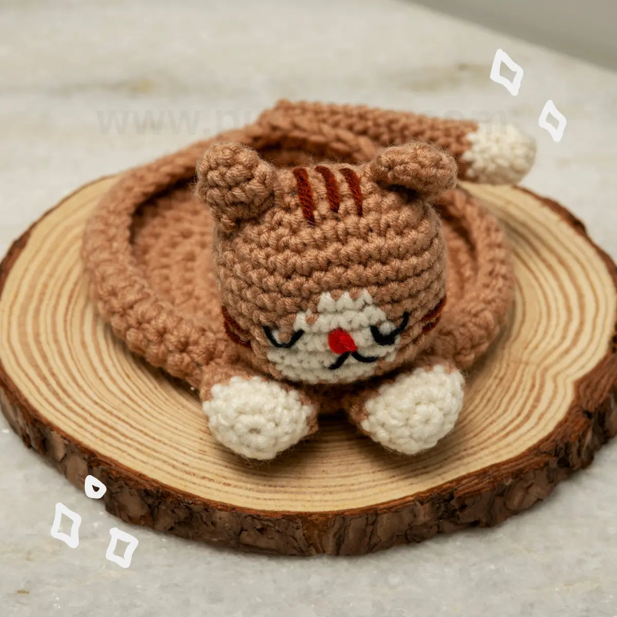 Crochet Cat Multi-Purpose Tray image 2
