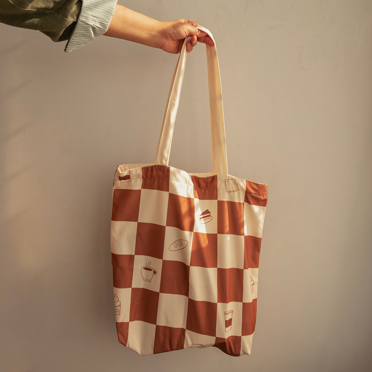 Cafe Canvas Story Tote Bag image 1