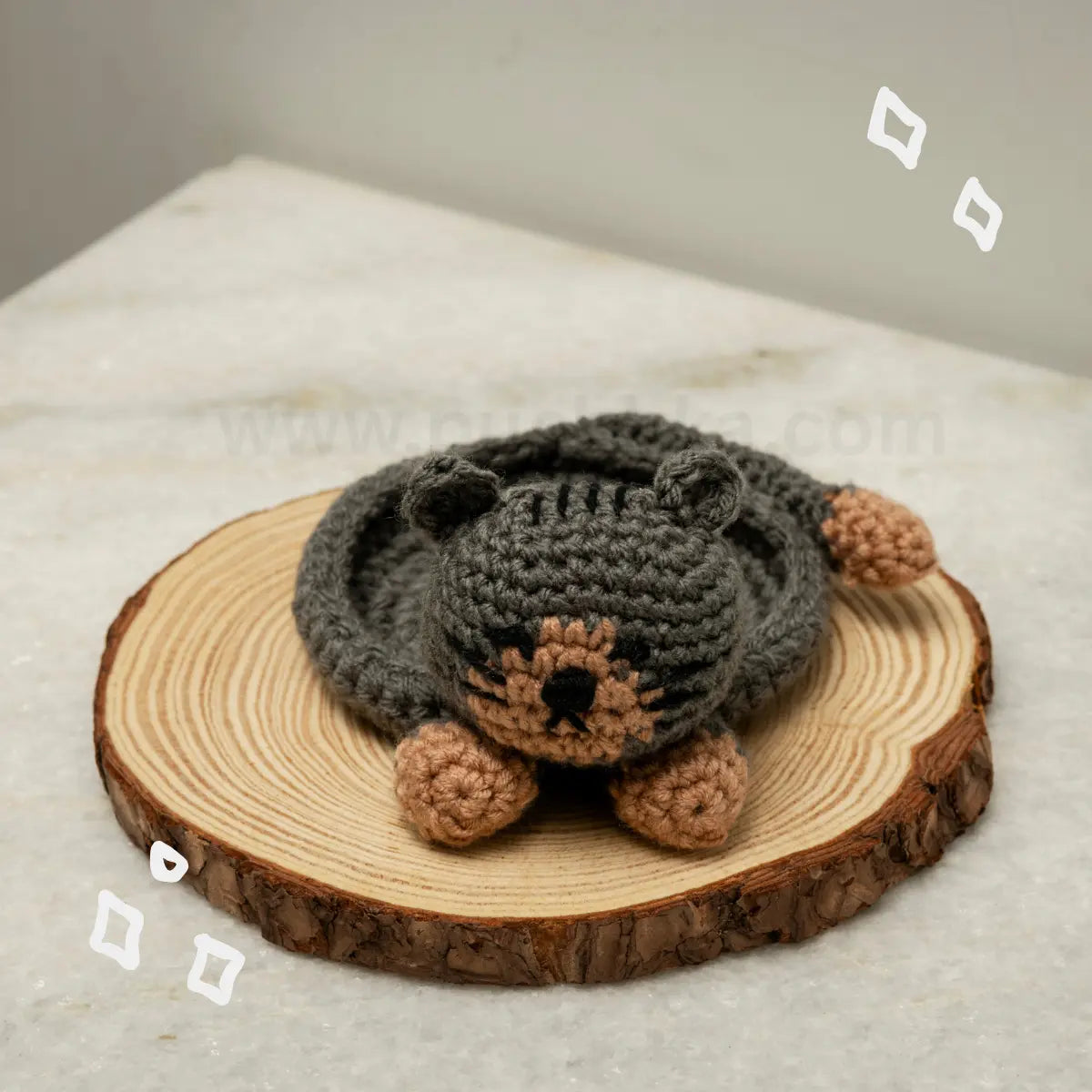 Crochet Cat Multi-Purpose Tray image 8