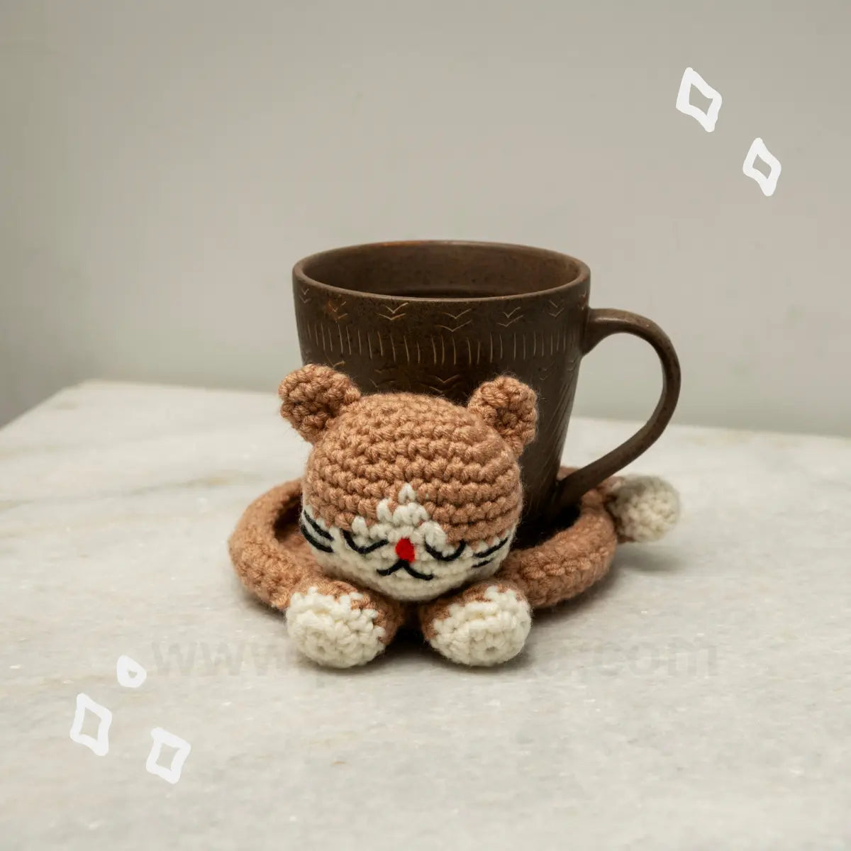 Crochet Cat Multi-Purpose Tray image 7