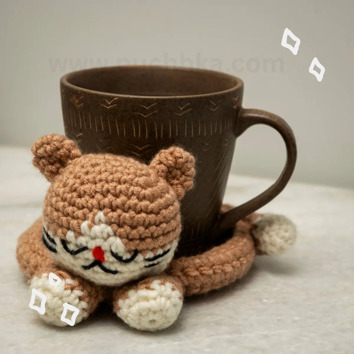 Crochet Cat Multi-Purpose Tray image 6