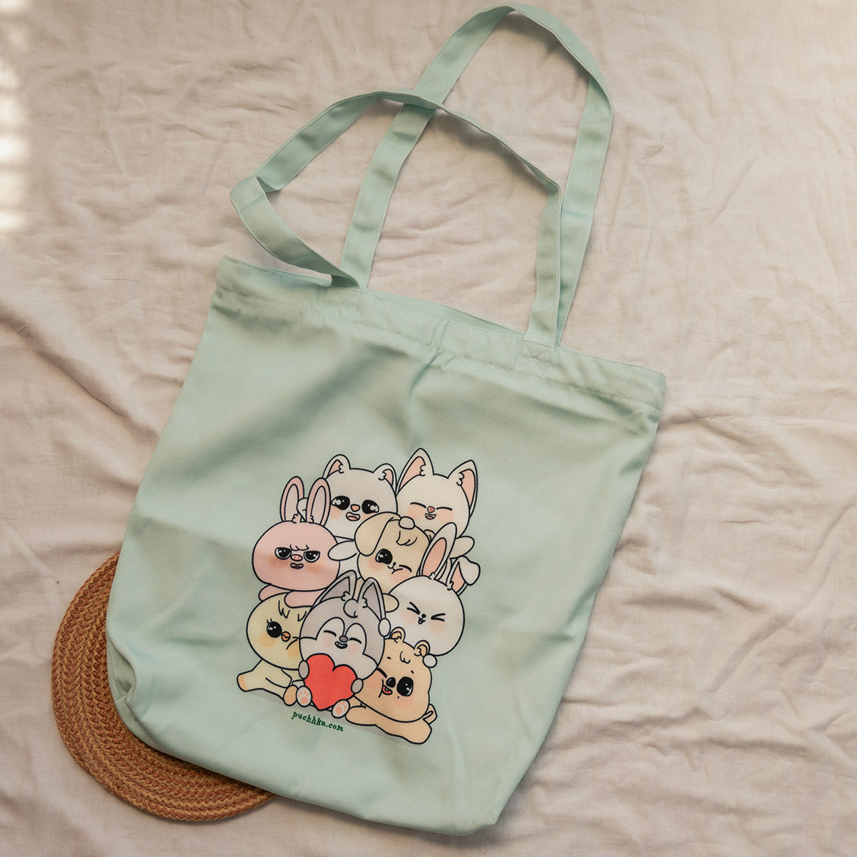 SKZoo Hug Canvas Story Tote Bag image 2