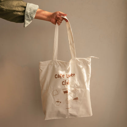 Cafe Lover Club  Daily Companion Tote Bag image 1