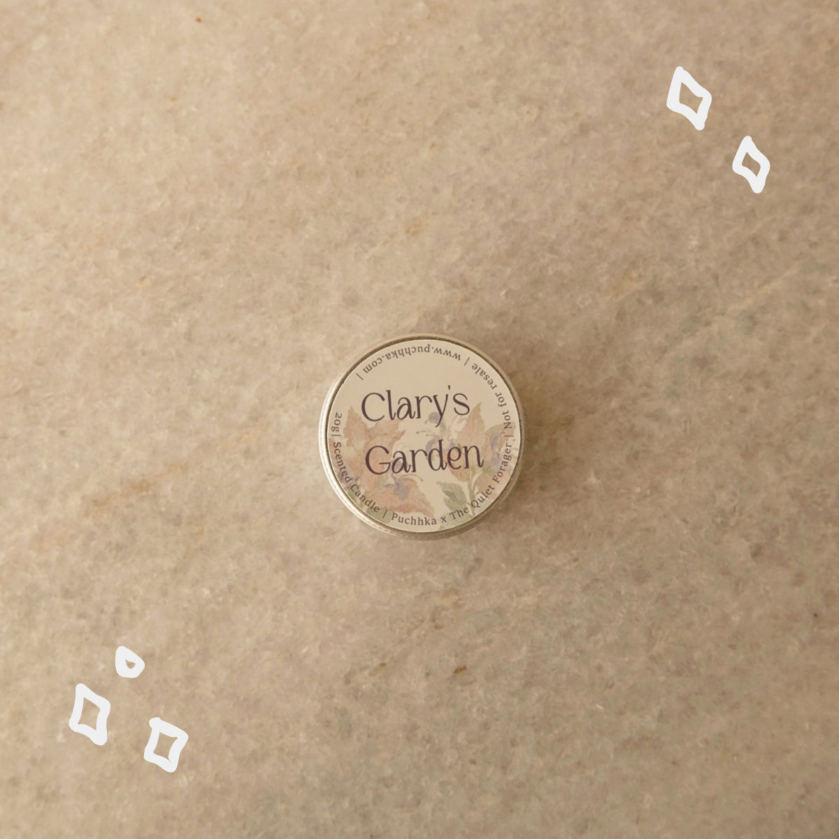 Clary's Garden Mini Candle 20g
