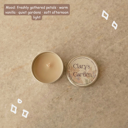 Clary's Garden Mini Candle 20g