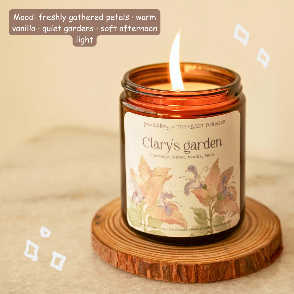 Clary's Garden 220g Scented Candle