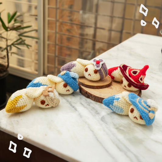Crochet Dodoco Plush | Desk Buddy Amigurumi- Genshin Impact