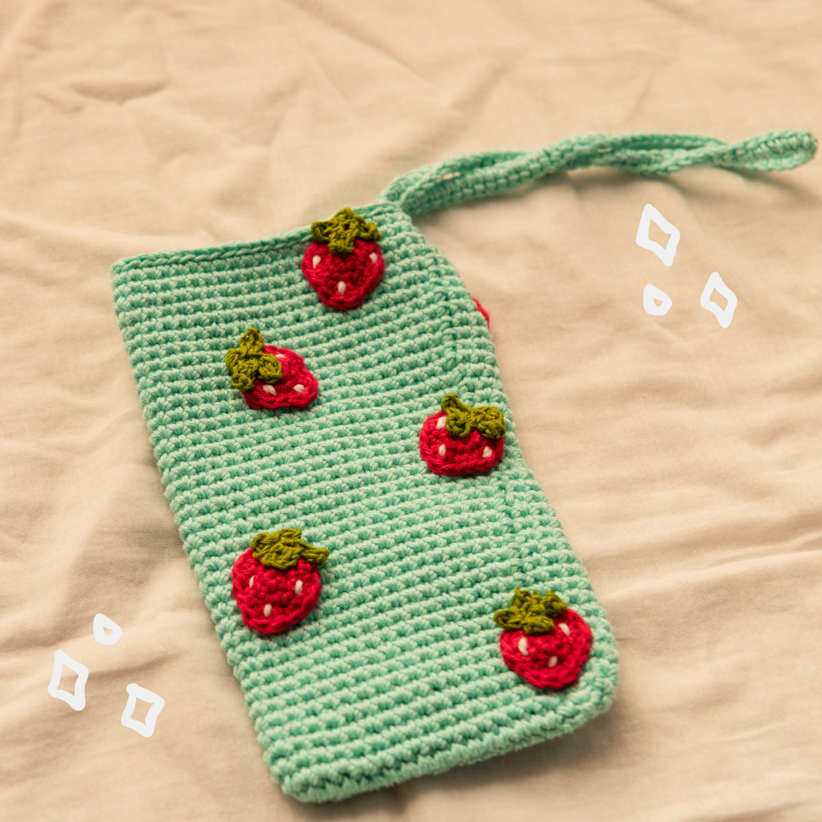 Crochet Phone Bag | Mini Sling for Phone and Essentials
