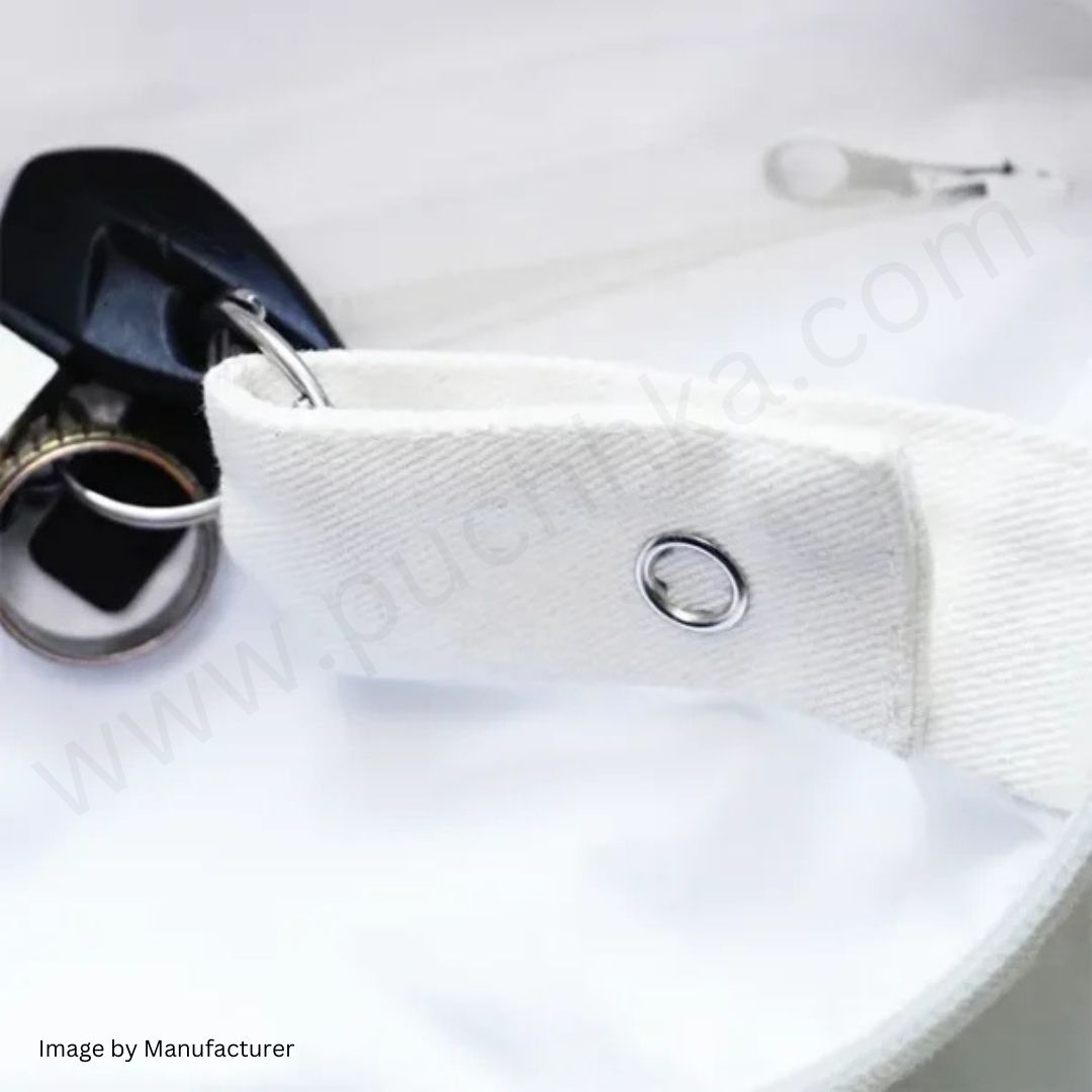Daily Companion Tote Bag | detailed preview of key holder