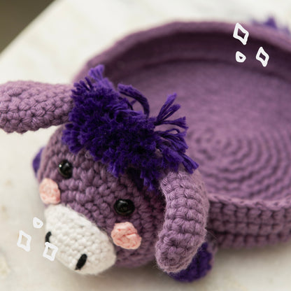 Donkey Crochet Multi-Purpose Tray/Coaster
