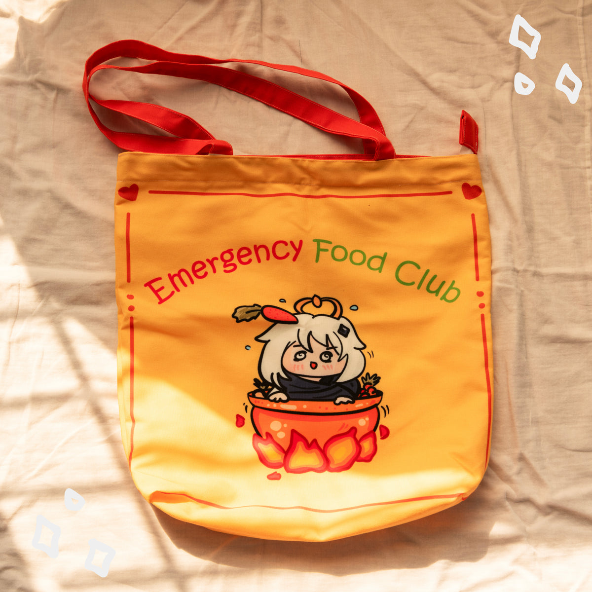 Emergency Food Club Daily Companion Tote Bag - Genshin Impact