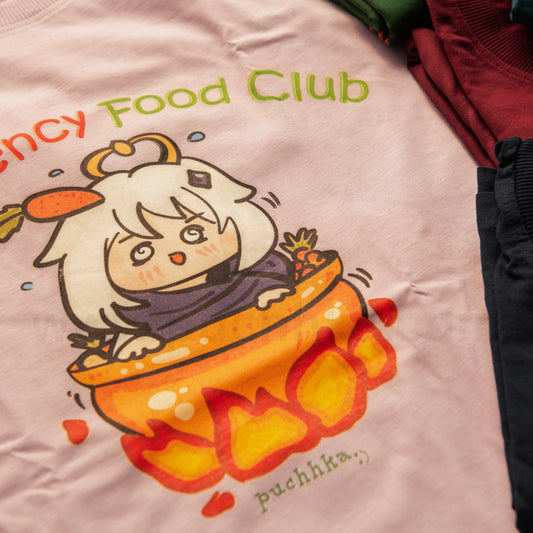 Emergency Food Club Unisex Oversized T-Shirt