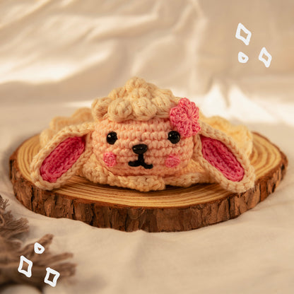 Lamb Crochet Multi-Purpose Tray/Coaster