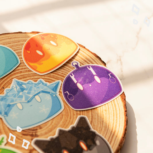 Slimes Die-cut Sticker Pack - Genshin Impact