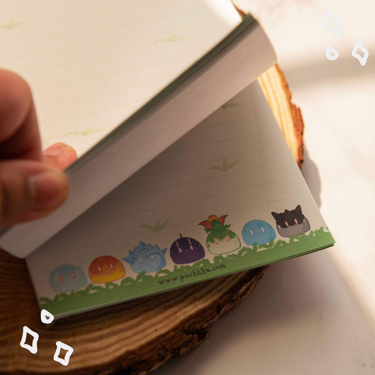 Slimes Notepad - Genshin Impact