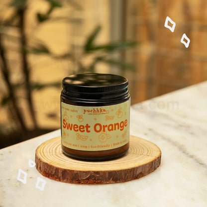 Sweet Orange Scented Candle 