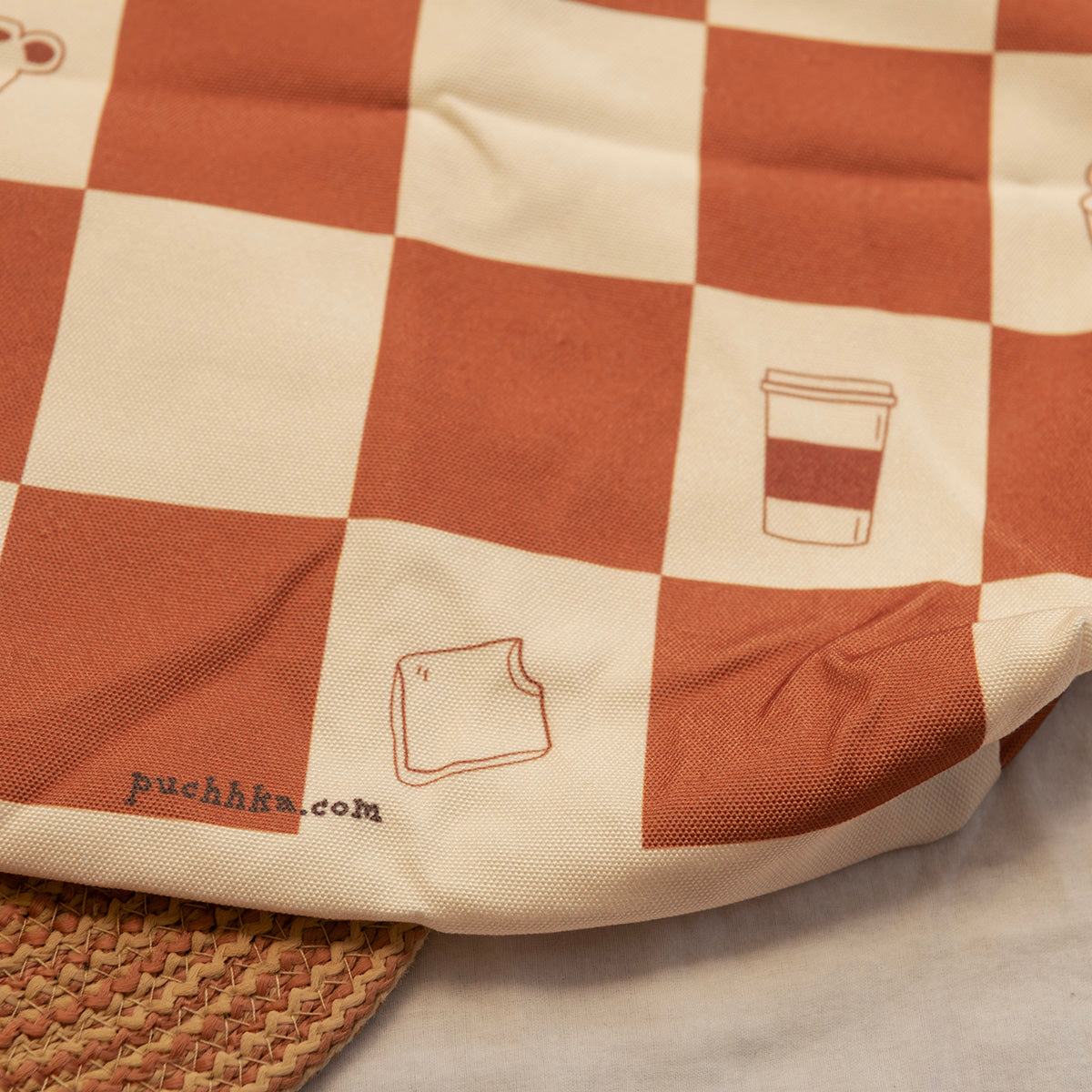 Cafe Canvas Story Tote Bag image 3