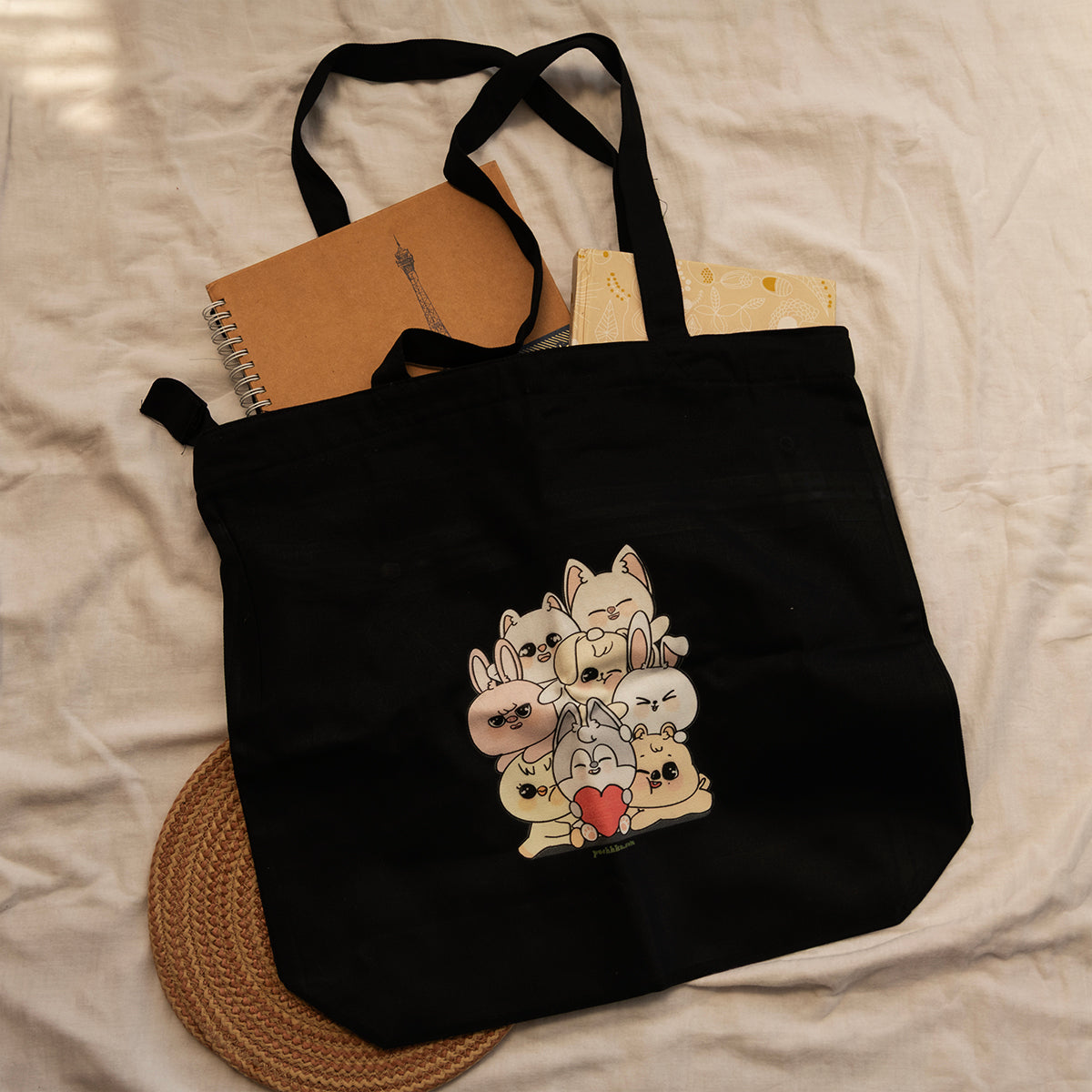SKZoo Hug  Daily Companion Tote Bag Black image 0