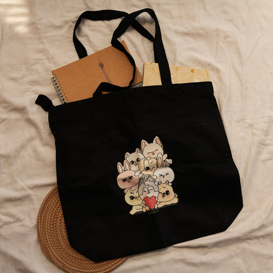 SKZoo Hug  Daily Companion Tote Bag Black image 0
