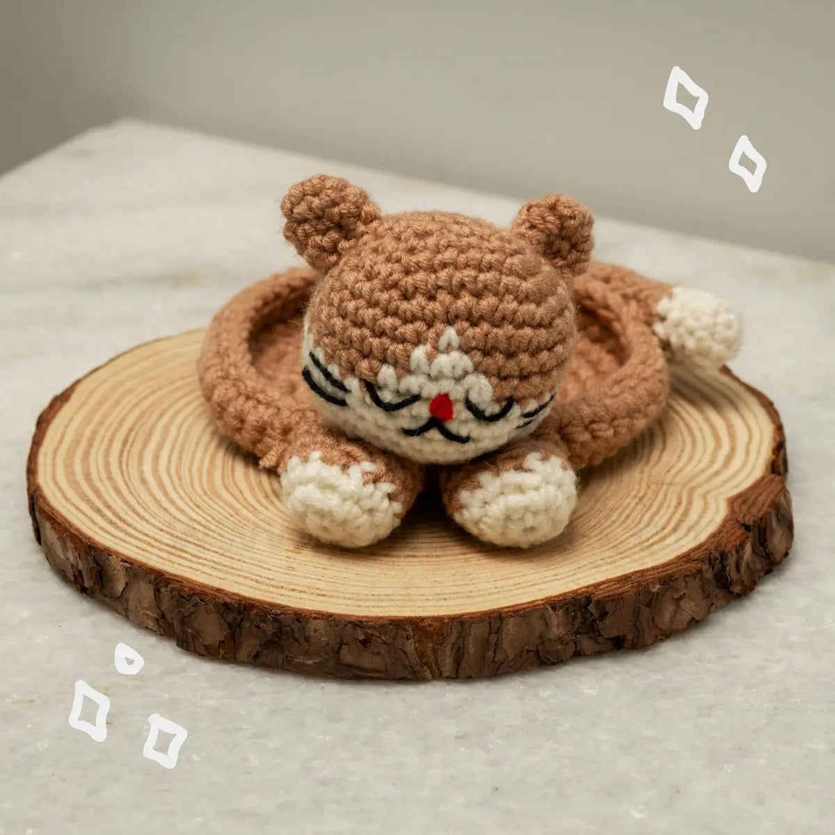 Crochet Cat Multi-Purpose Tray image 5