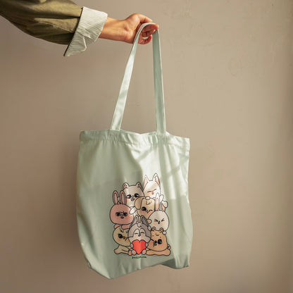 SKZoo Hug Canvas Story Tote Bag image 1
