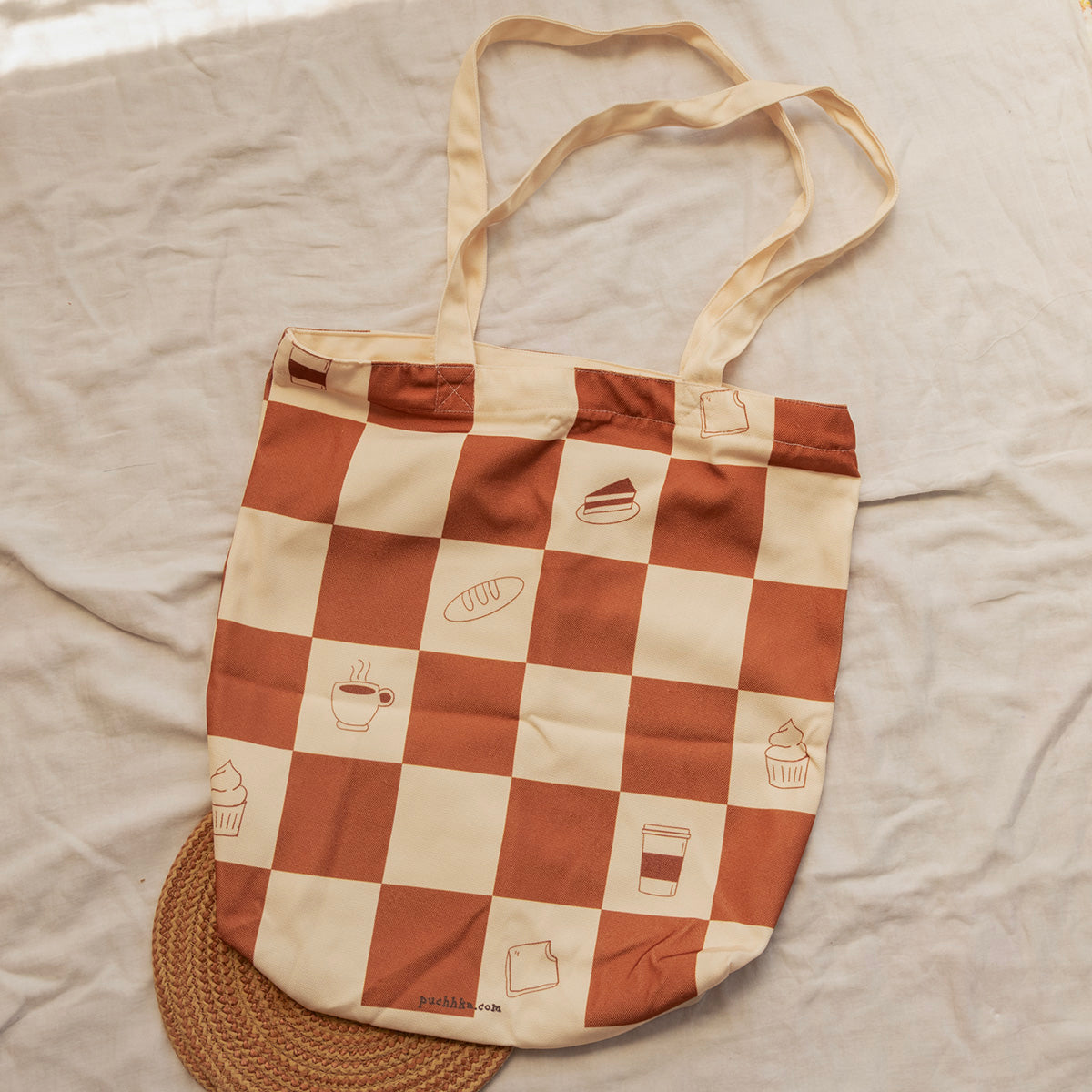 Cafe Canvas Story Tote Bag image 2