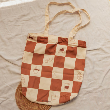 Cafe Canvas Story Tote Bag image 2
