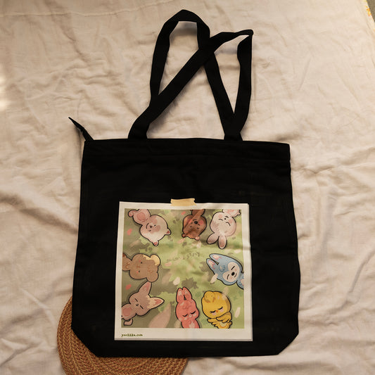 SKZoo in Park Daily Companion Tote Bag Black image 0